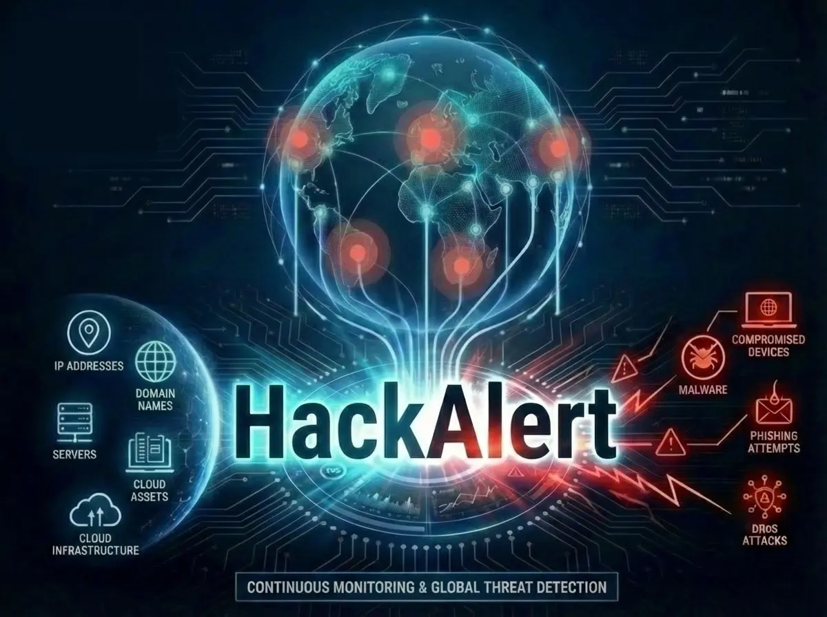 HackAlert - Continuous Monitoring & Global Threat Detection